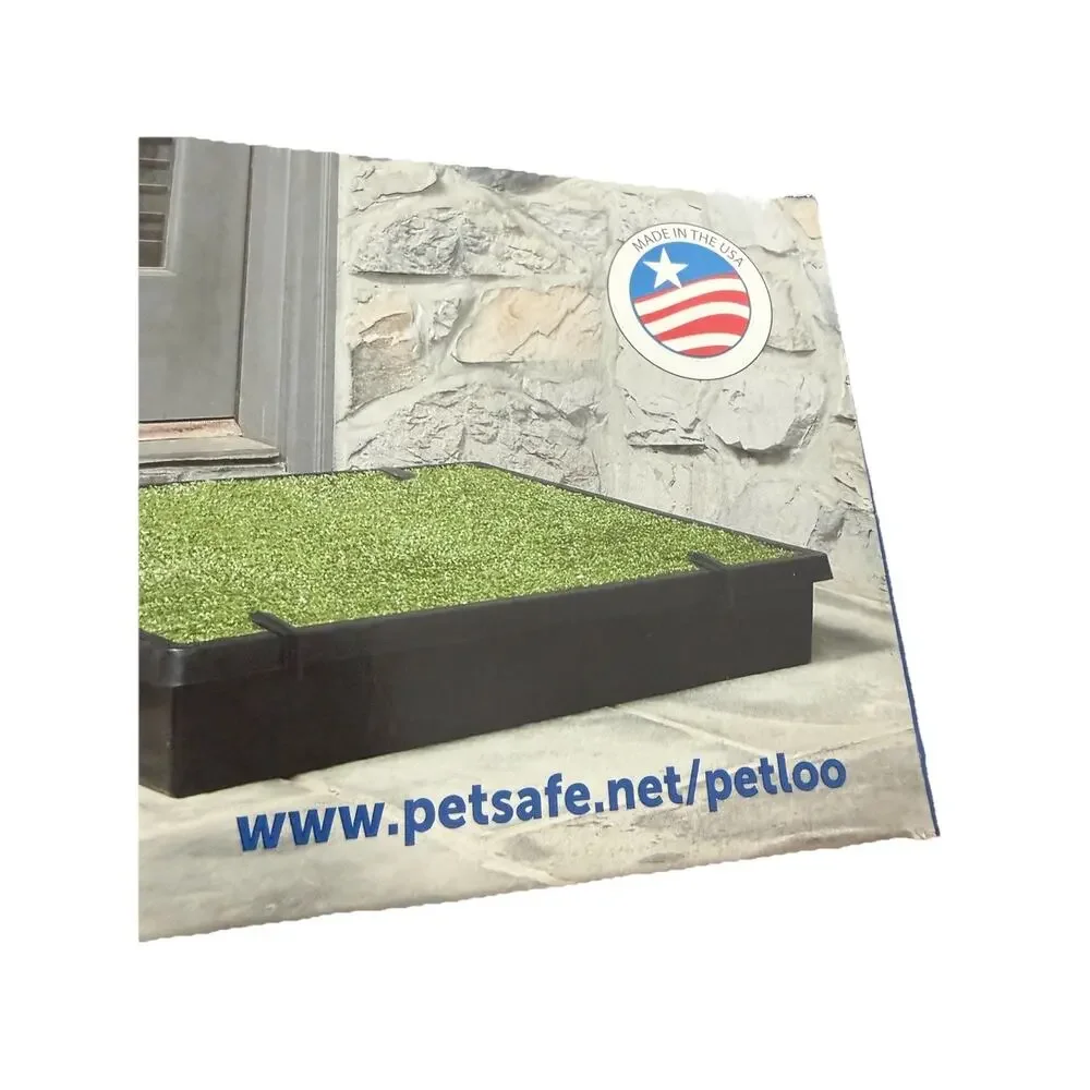 4 PCS 30”x 30 Dog Grass Pee Pad, Artificial Grass Turf Rug For Pet, Petsafe